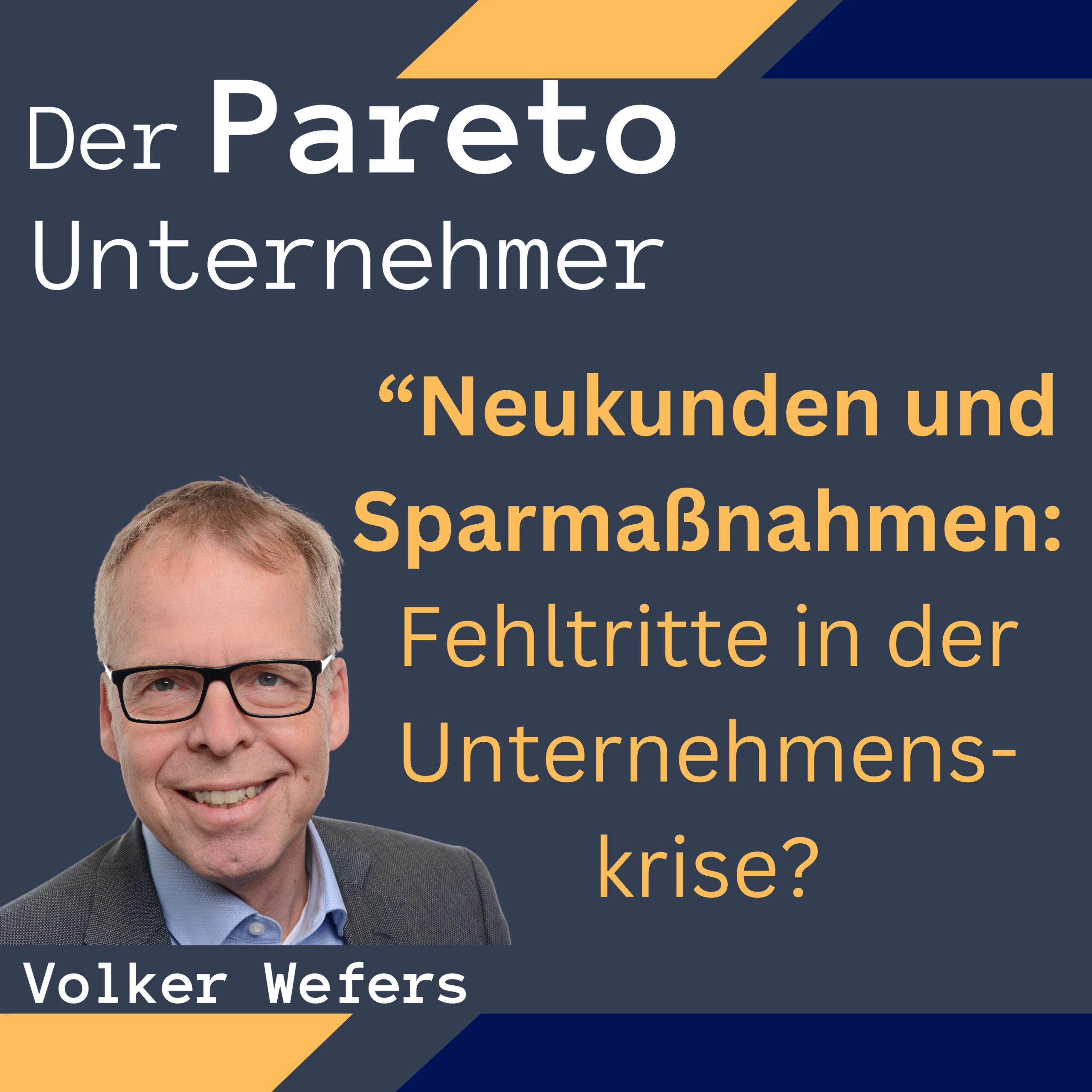 Der Pareto-Unternehmer
