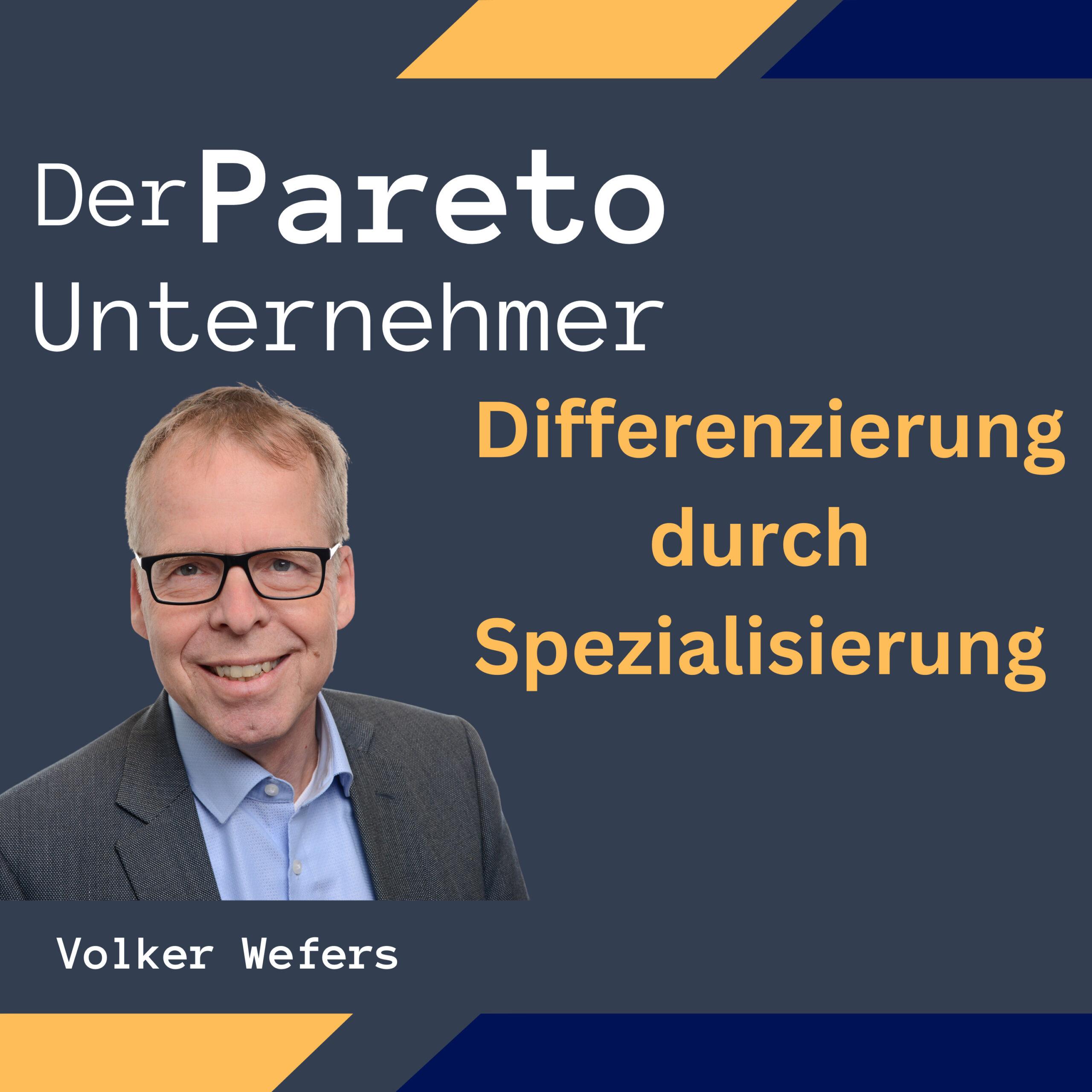 Der Pareto-Unternehmer
