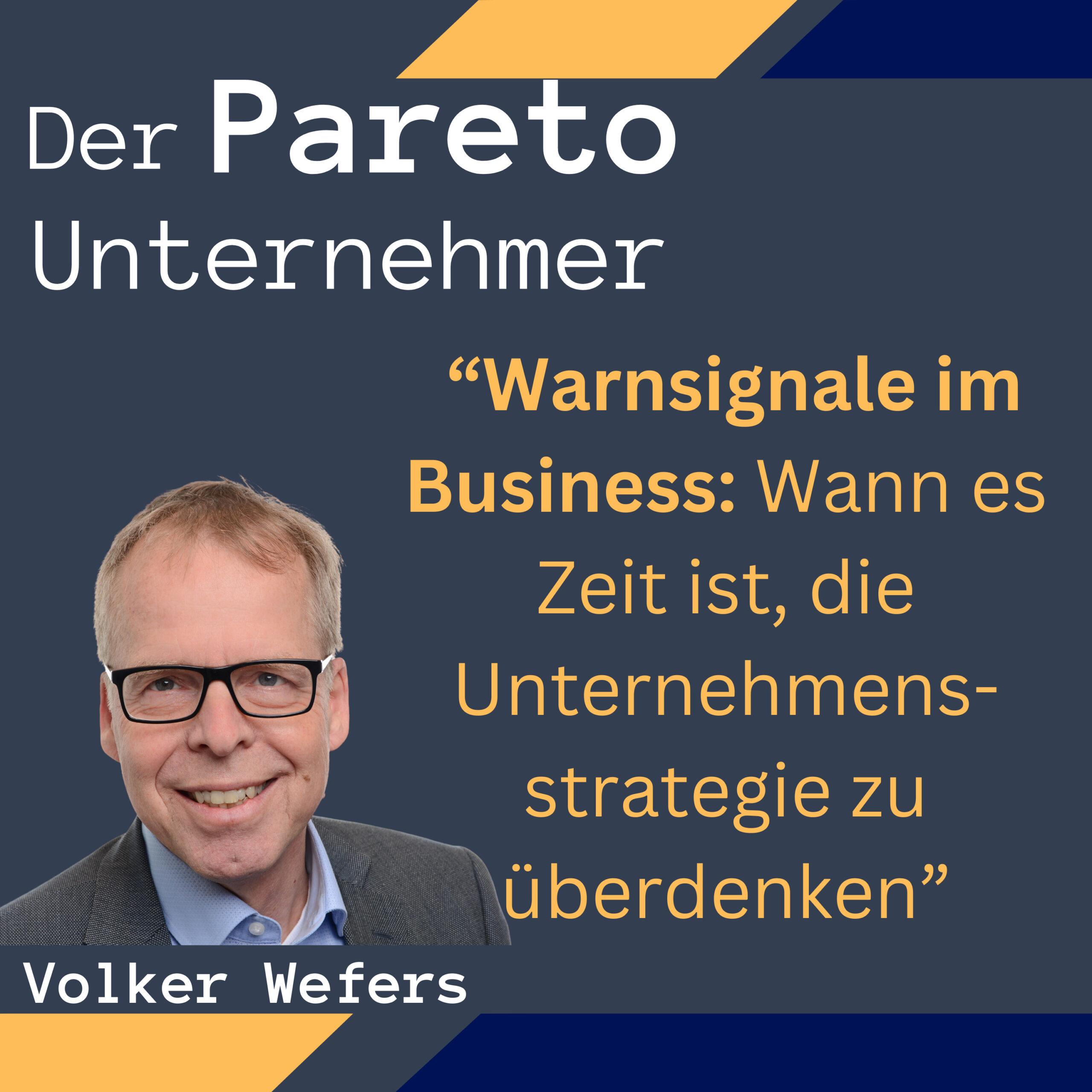Der Pareto-Unternehmer